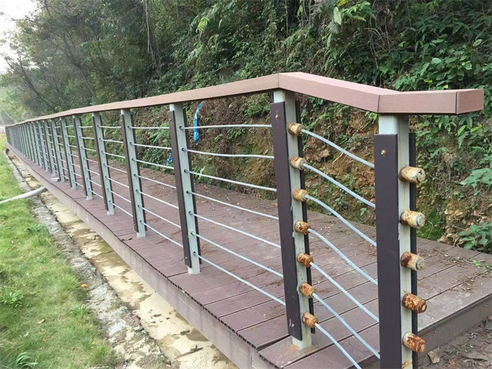河道景观天桥围栏-河道景观天桥围栏到厂参观