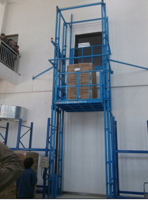 【实拍展现 货物升降平台-机械车库品质卓越】-sqyangzi.com