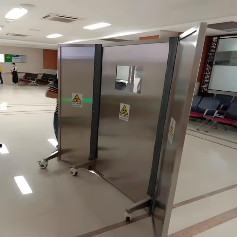 专业厂家直销落地移动式铅屏风