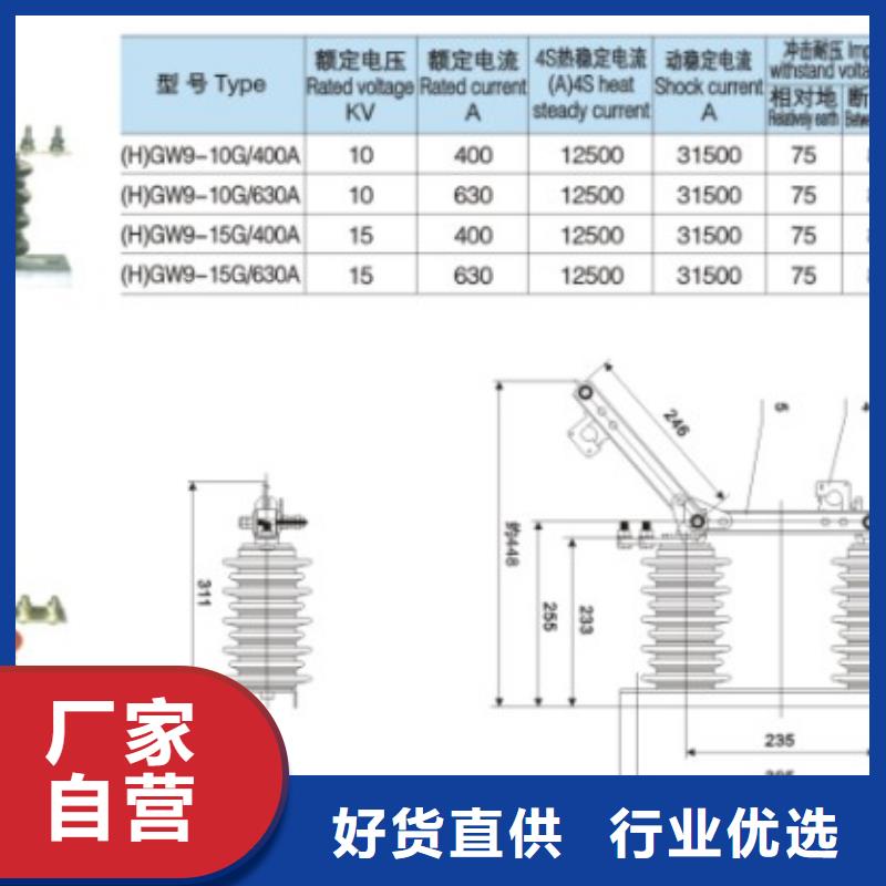 【隔离刀闸】35KV隔离开关GW9-35KV/1000款式新颖