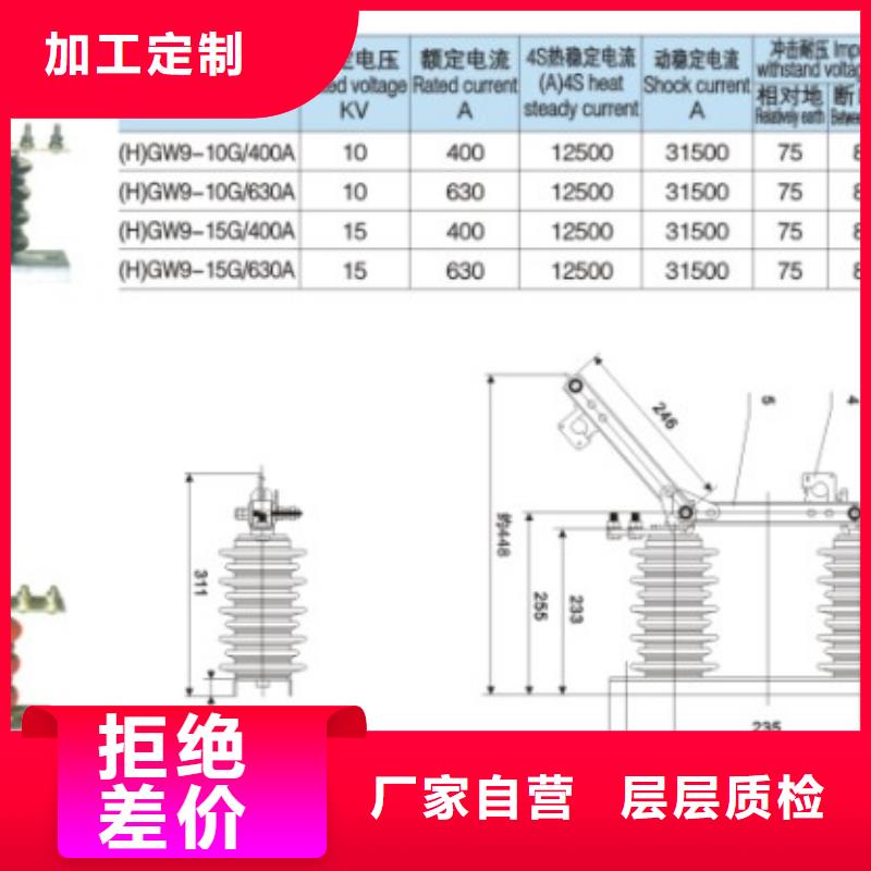 【隔离刀闸】HGW9-12/630为您精心挑选