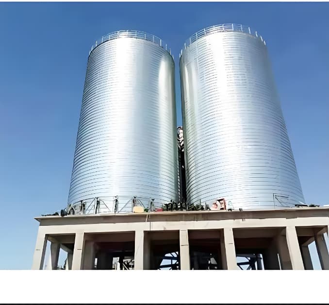 螺旋钢板仓价格-定制_正阳钢板仓建设工程有限公司